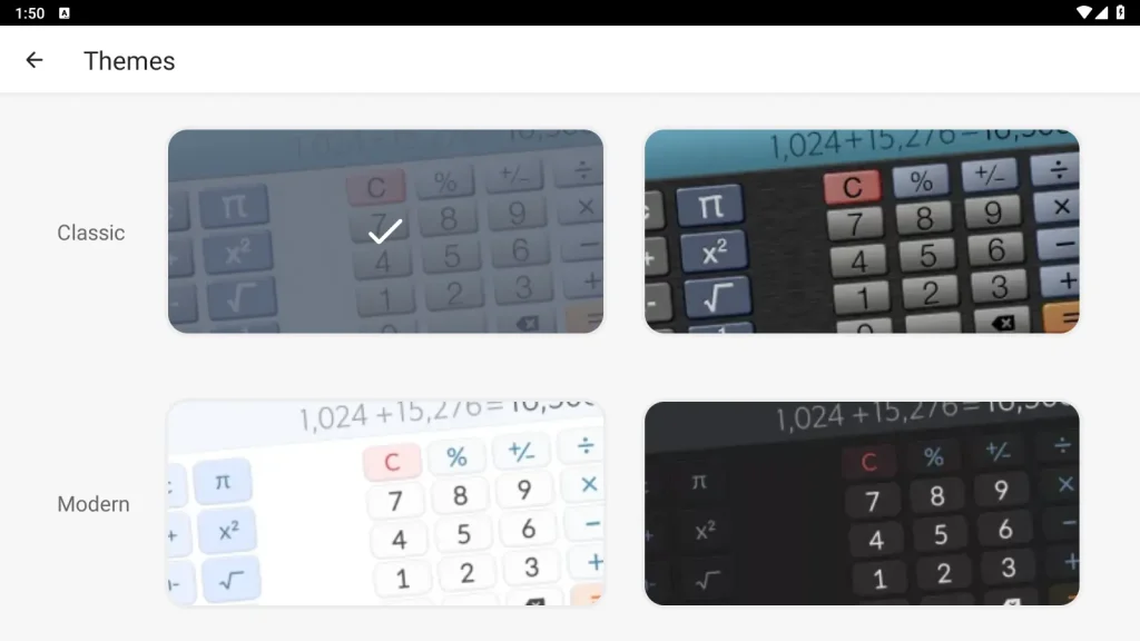 Calculator Plus Themes